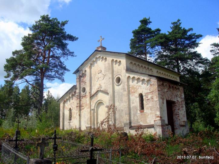 Капліца могілкавая Міхалішках. Агульны выгляд  - Капліца могілкавая. Агульны выгляд