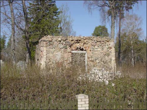 Гальшаны. Капліца (руіны)