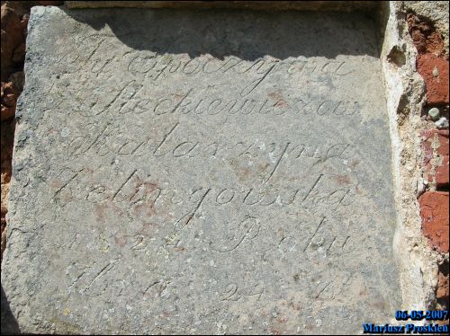 Bierastavica Vialikaja. cemetery Old Catholic