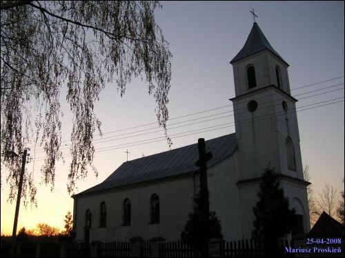 Подлипки. Костёл Матери Божией Милосердия
