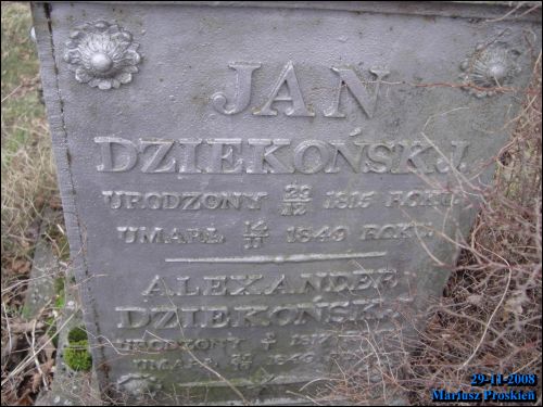 Zarzeczanka. Cmentarz stary katolicki