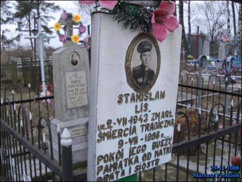Zarzeczanka. Cmentarz stary katolicki
