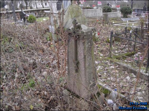 - cemetery Old Catholic. 