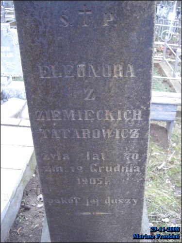  - cemetery Old Catholic. 