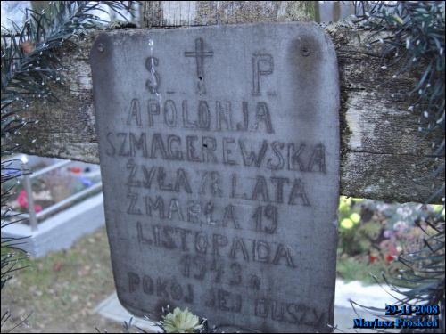  - cemetery Old Catholic. 