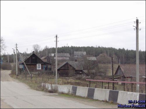  - Krajobrazy . Widok wioski