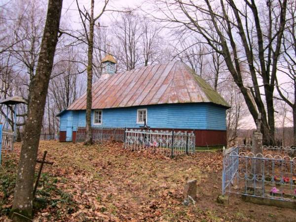  - Царква Святога Мікалая. Могілкавая Свята-Мікалаеўская царква ў Пачапаве
