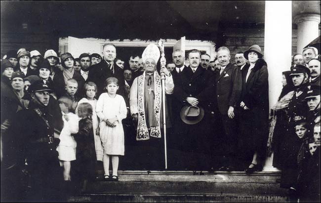 Hieraniony. Old photos of the township 