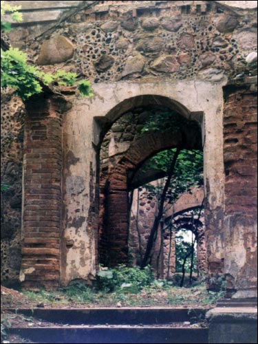 Pačapava. Orthodox church of the Protection of the Holy Virgin