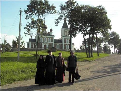 Pačapava. Orthodox church of the Protection of the Holy Virgin