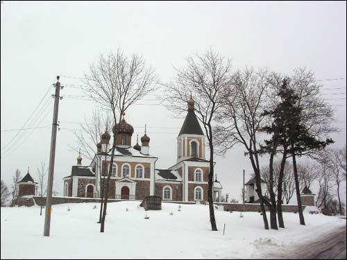 Pačapava. Orthodox church of the Protection of the Holy Virgin