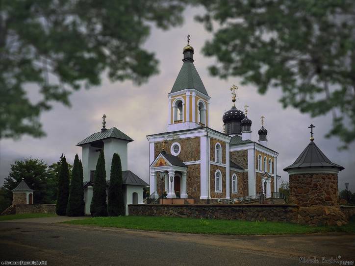 Pačapava. Orthodox church of the Protection of the Holy Virgin