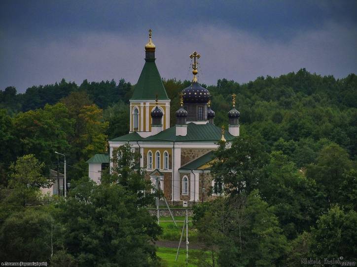 Pačapava. Orthodox church of the Protection of the Holy Virgin