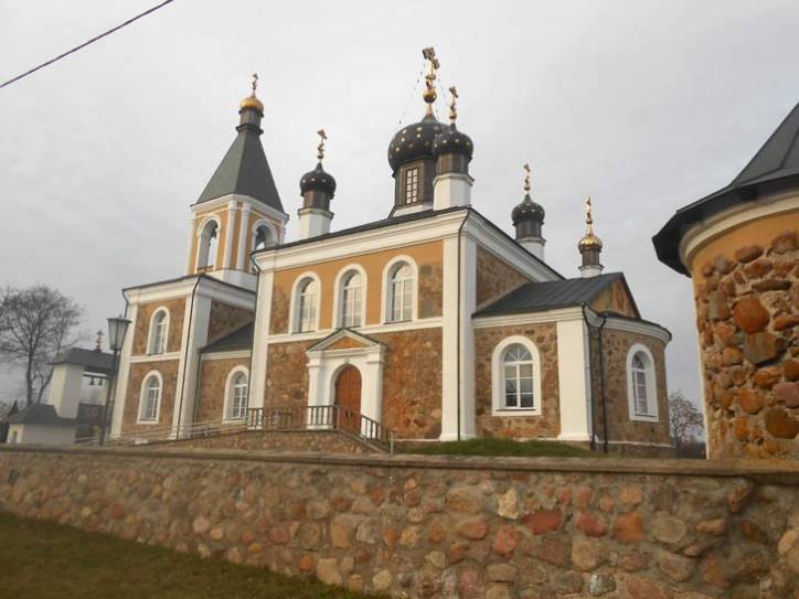 Pačapava. Orthodox church of the Protection of the Holy Virgin