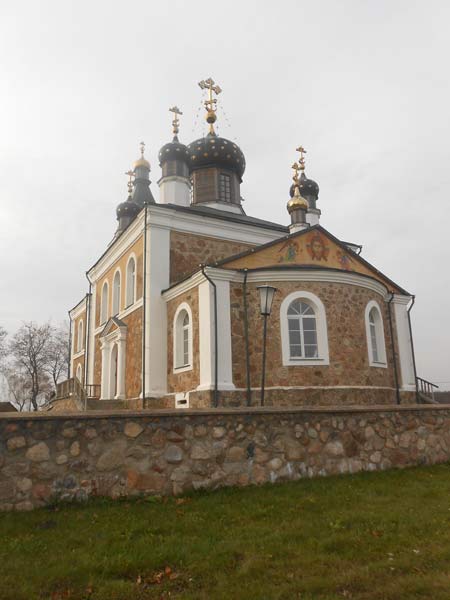 Pačapava. Orthodox church of the Protection of the Holy Virgin