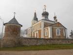 Pačapava.  Orthodox church of the Protection of the Holy Virgin