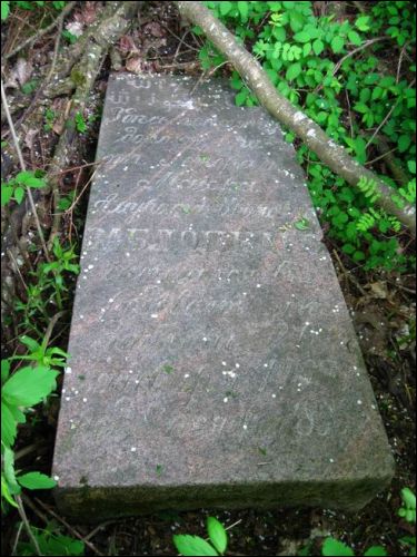  - Кладбище татарское (Мизар). Генерал майор Амурат Иванович Заблоцкий 8 ноября 1833 - 20 января 1903