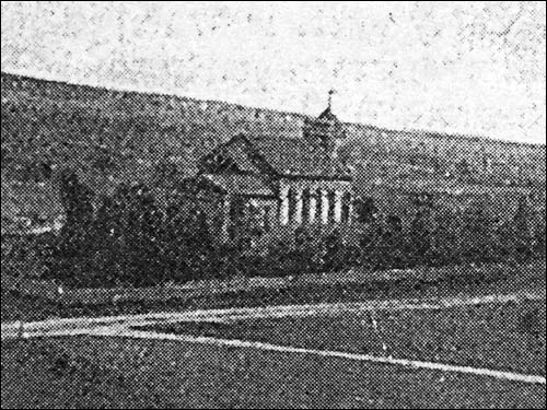 Sviaciłavičy. Catholic church of St. Louis