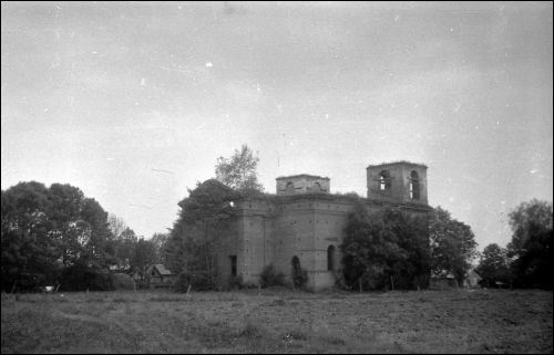  - Касцёл . Агульны выгляд (верасень 1986 г.)