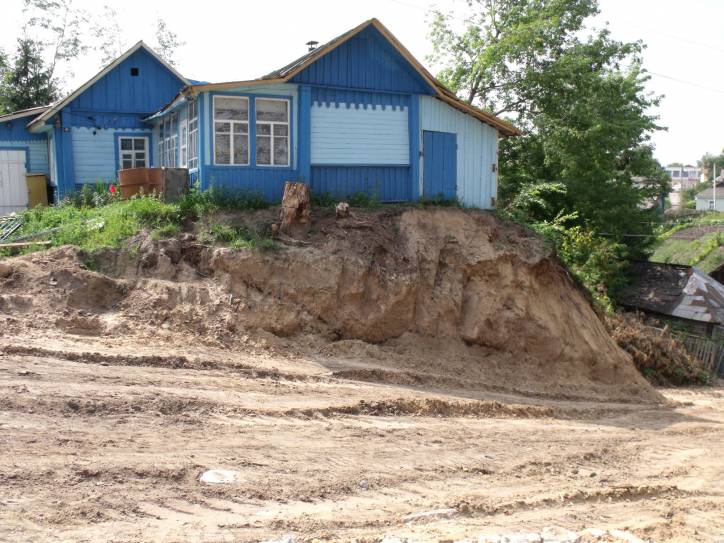 Kryčaŭ. Site of ancient castle 