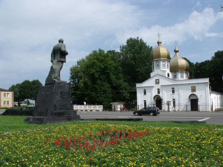 Kryčaŭ. Town streets 