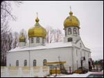 View of the church after rebuilds in 1930th and 1990th Kryčaŭ Orthodox church of St. Paraskieva