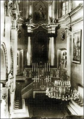Mahiloŭ. Catholic church of St. Stanislaus