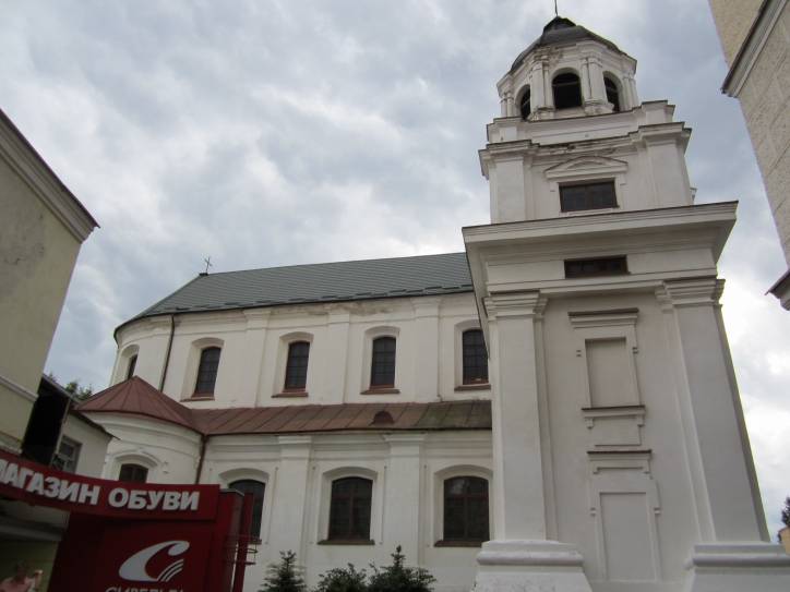 Mahiloŭ. Catholic church of St. Stanislaus