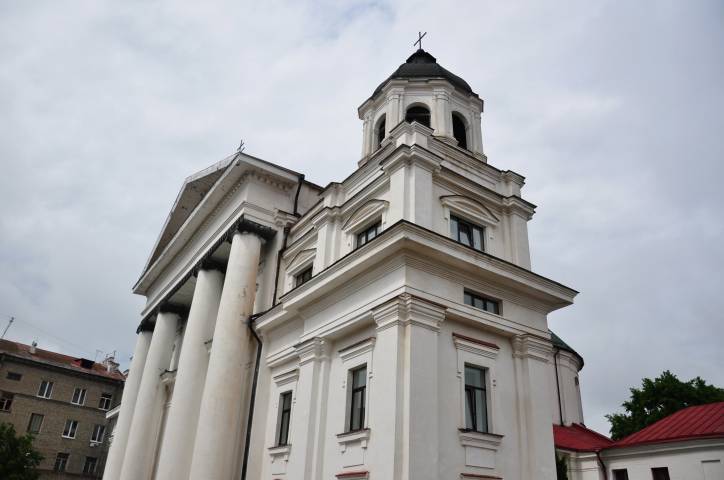 Mahiloŭ. Catholic church of St. Stanislaus