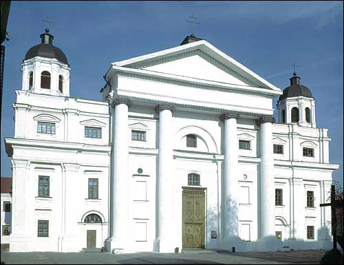 Mahiloŭ. Catholic church of St. Stanislaus