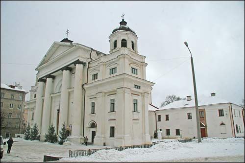 Mahiloŭ. Catholic church of St. Stanislaus