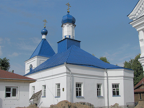 Mahiloŭ. Orthodox church of St. Barys And St. Hlieb