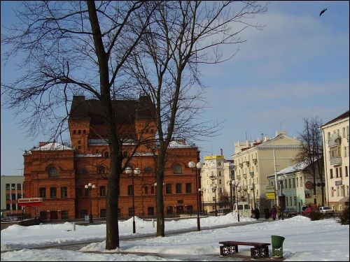 Могилёв.  Здание городского театра