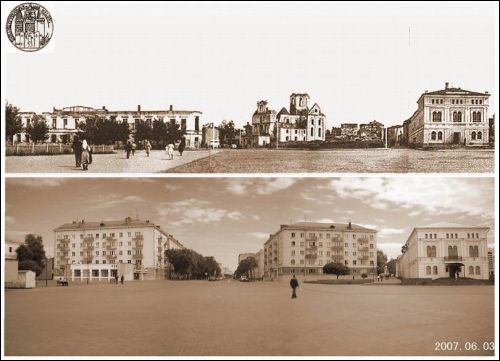 Mahiloŭ. Town at the old photos 