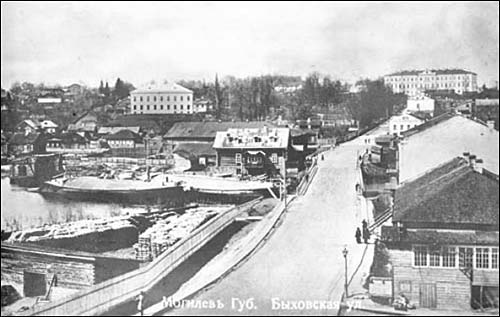  - Old postcards with town views . 