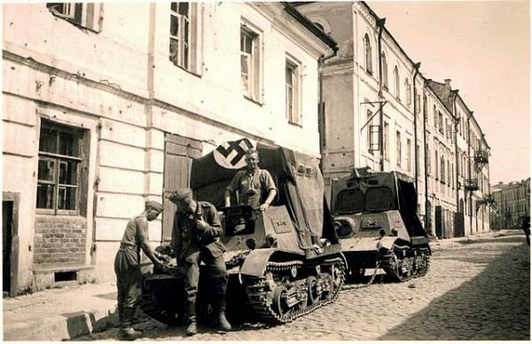  - Town photos from WWII period . 