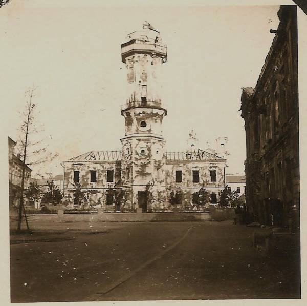  Miasto na fotografiach z czasów II wojny światowej  (Mohylew). 