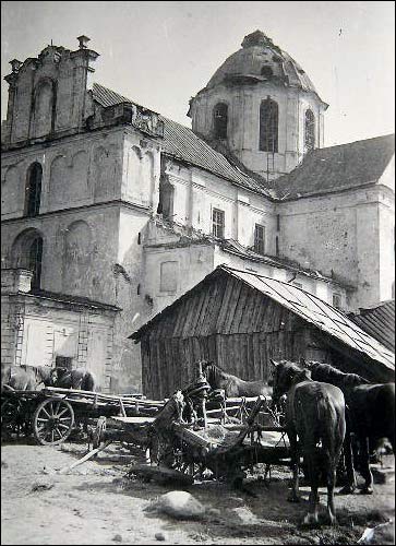 Town photos from WWII period  . Epiphany Orthodox church (1633-36) of former monastery. Photo made at 1941-43. Ruined in 1950th  - Town photos from WWII period . Epiphany Orthodox church (1633-36) of former monastery. Photo made at 1941-43. Ruined in 1950th