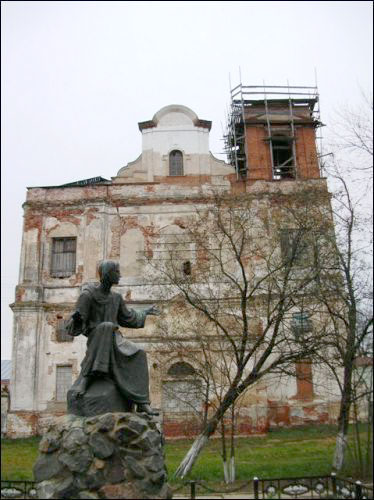Catholic church of St. Michael the Archangel and the Monastery of Jesuits .   - Catholic church of St. Michael the Archangel and the Monastery of Jesuits.