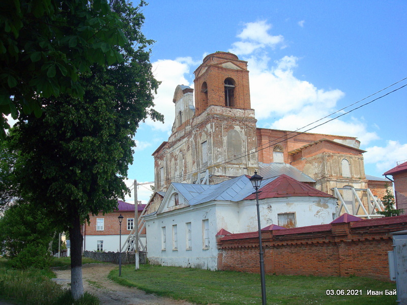 Mścisłaŭ. Catholic church of St. Michael the Archangel and the Monastery of Jesuits