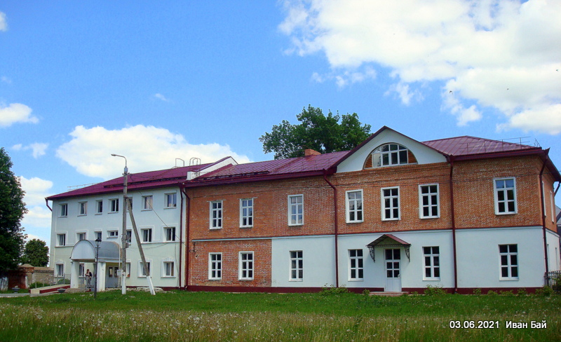 Mścisłaŭ. Catholic church of St. Michael the Archangel and the Monastery of Jesuits