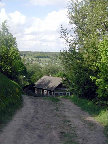  - Krajobrazy . Dom w wąwozie