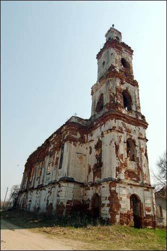 Ануфриево (Селец) |  Церковь Святого Онуфрия. Общий вид