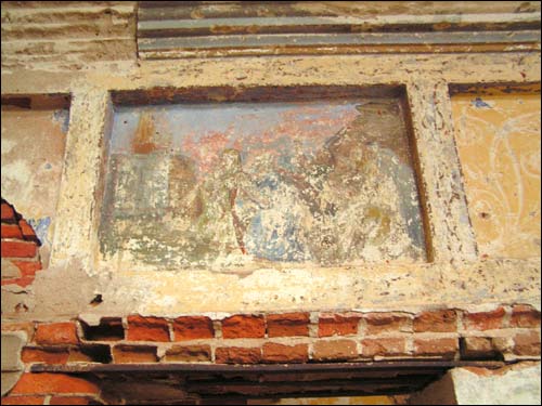 Старая Вадва |  Царква Покрыва Прасвятой Багародзіцы. Фрагмент