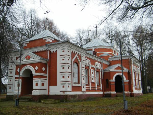 Staroje Vysokaje. Orthodox church 