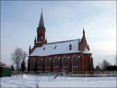 - Kościół Najśw. Serca Pana Jezusa. Fasada boczna