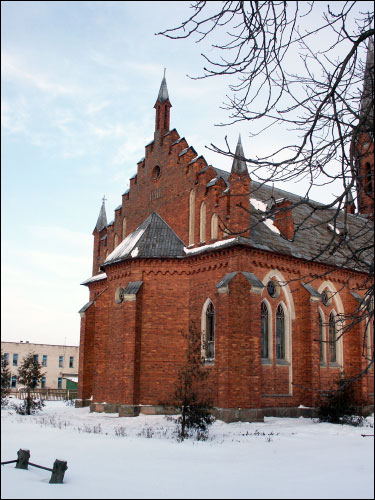 Сталовічы |  Касцёл Найсвяцейшага Сэрца Езуса. Апсіда