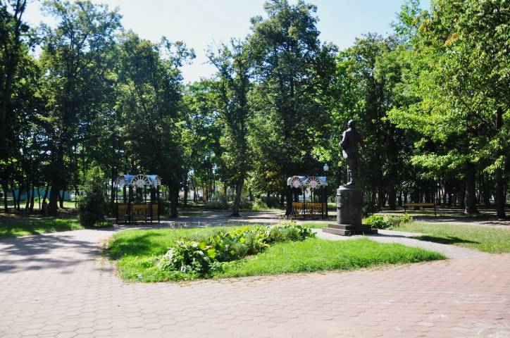  - Прысядзібны парк пры былой сядзібе Крывашэіна. 