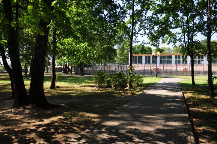  - Прысядзібны парк пры былой сядзібе Крывашэіна. 