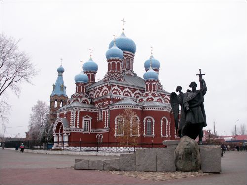 Sobór i pomnik kniazia Borysa Borysów. Sobór Zmartwychwstania Pańskiego